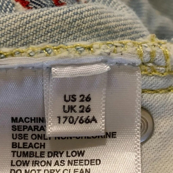 BDG Urban Outfitters Women's Mom High Rise Distressed Denim Jeans Size 26 - Picture 10 of 15